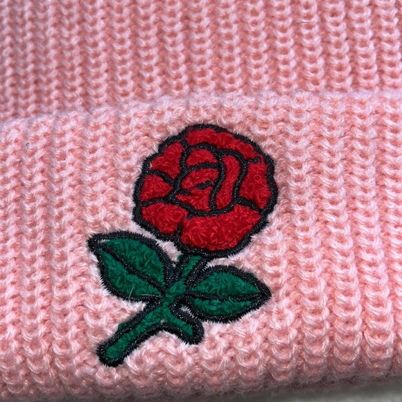 Market Urban Outfitters Pink Beanie OS NWT - Picture 2 of 6